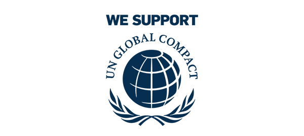 Logo from UN global compact
